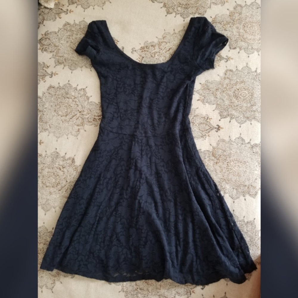 Abercrombie & Fitch Dark Blue Short Dress
